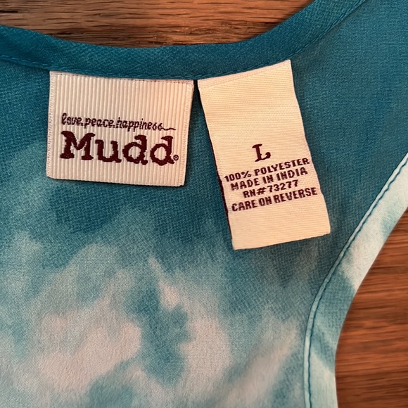 Mudd Tie Dye Tank Size L - Picture 3 of 5